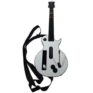 Guitar Hero Wii Gibson Les Paul Wireless Controller White RedOctane 95125.805